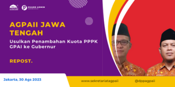 [repost] AGPAII Jawa Tengah Usulkan Penambahan Kuota PPPK GPAI ke Gubernur