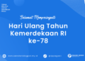 HUT Kemerdekaan RI ke-78: Sekretariat Asosiasi Guru Pendidikan Agama Islam Indonesia